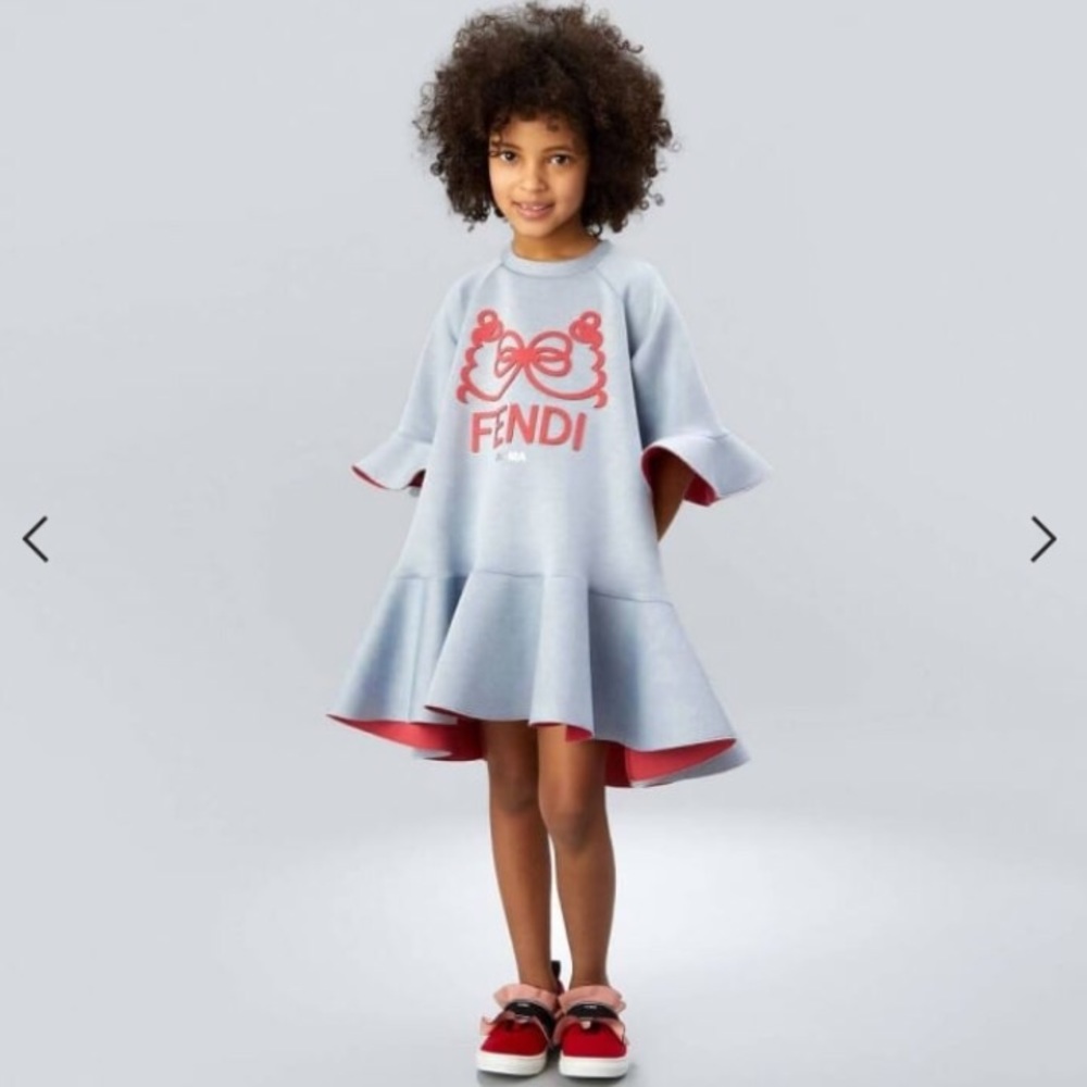 *not for sale* 100% Authentic Fendi NWOT girls dress 12m - Picture 5 of 12